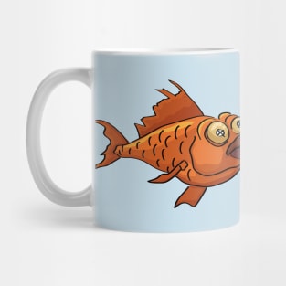 Kissing dead fishes Mug